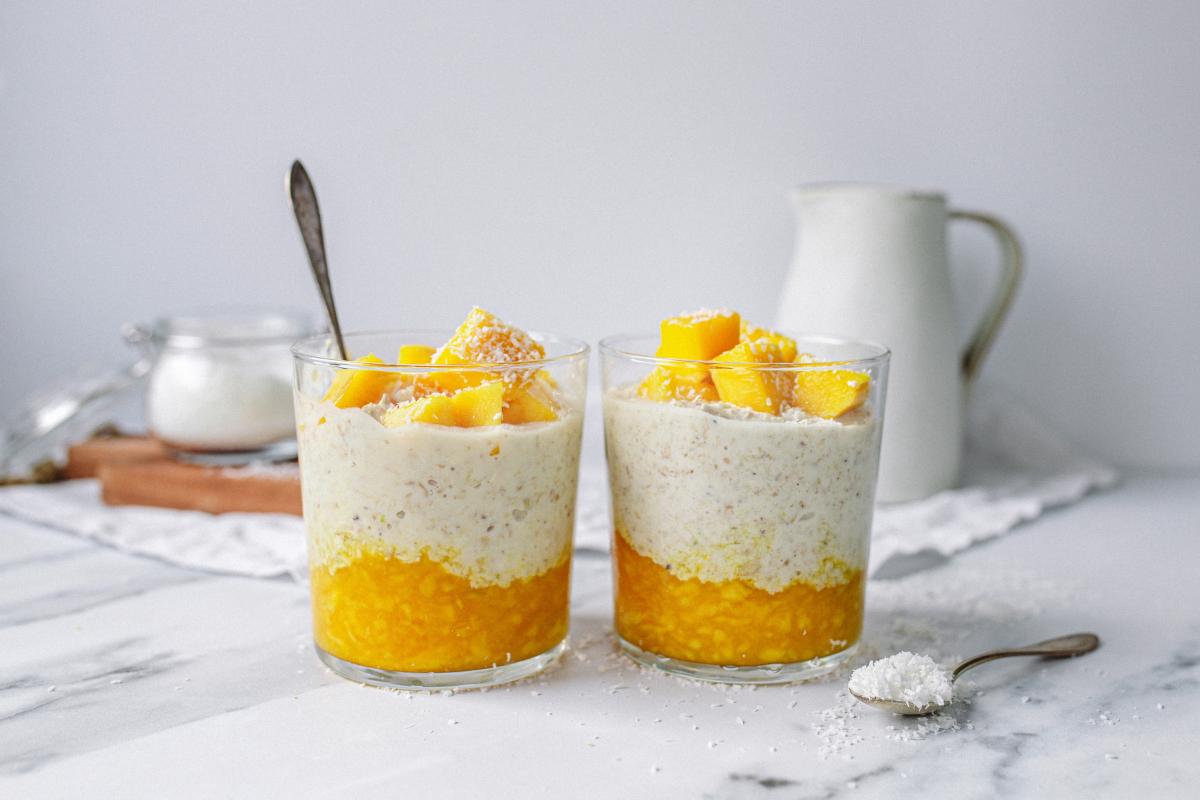 Mango and citrus porridge - Recipes | fooby.ch
