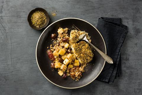 Cod with celeriac