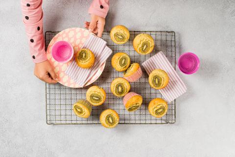 Kiwi-Kokos-Muffins