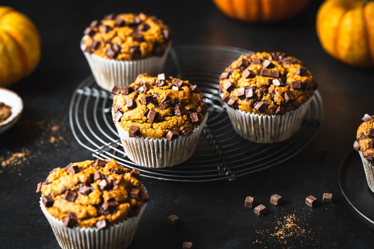 Squash and chocolate muffins - Recipes | fooby.ch