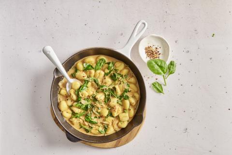 Poêlée de gnocchis onctueuse