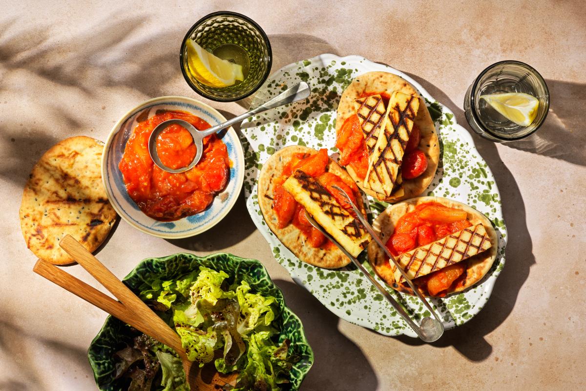 Paneer in naan bread - Recipes | fooby.ch