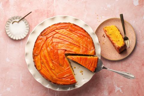 Torta rovesciata alle carote