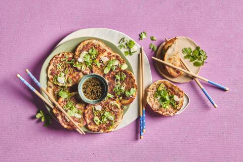 Smashed dumplings
