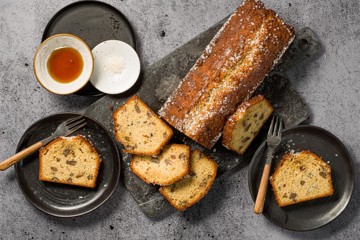 Maple syrup cake with pecans - Recipes | fooby.ch