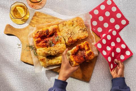 Focaccia pizza