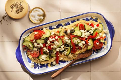 Houmous Greek Style 