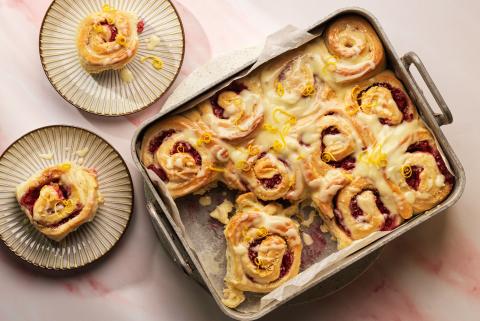 Himbeer-Rolls