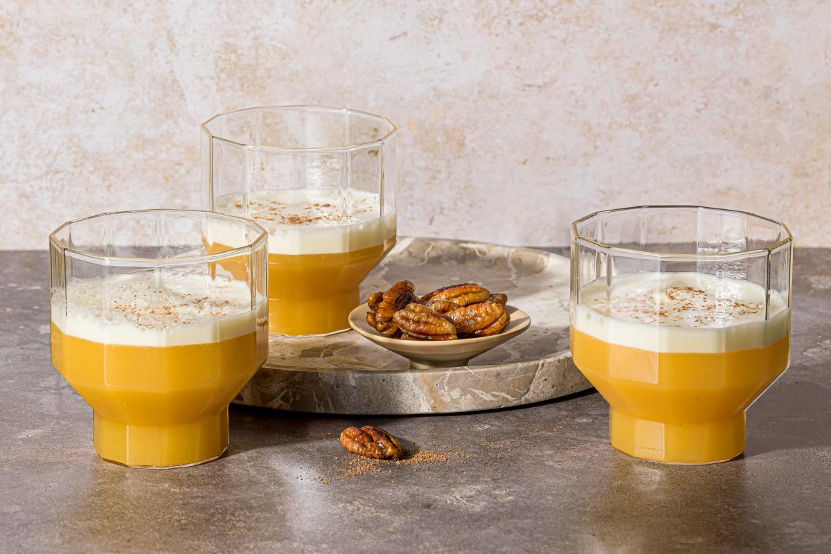 Salted caramel pecan sour - Recipes | fooby.ch