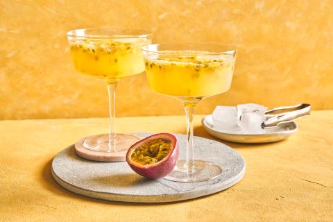 Mocktail al frutto della passione 