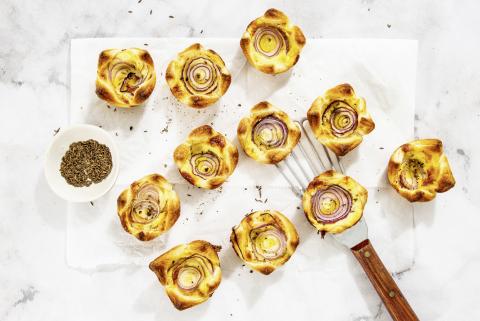 Tartelettes au fromage façon muffin