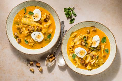 Nüdeli-Suppe mit Rüebli