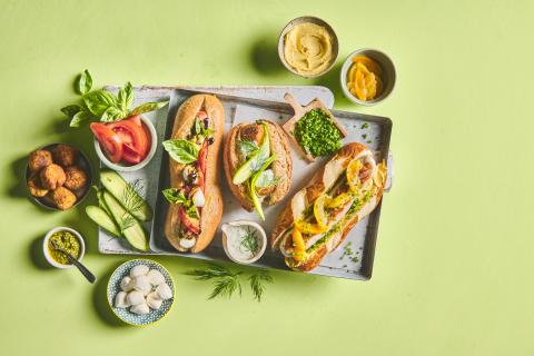 Hot dog party estivo