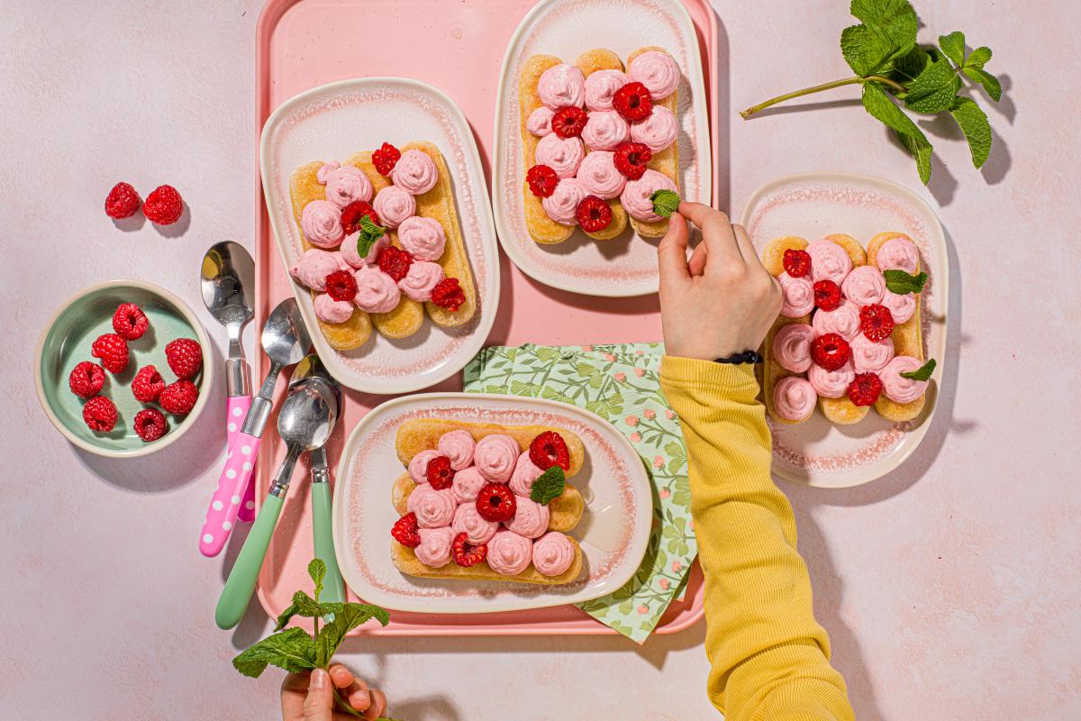 Raspberry Tiramisu tartlets - Recipes | little FOOBY