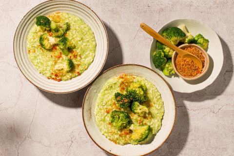 Broccoli-Risotto mit Brösmeli