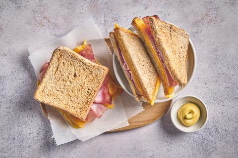 Airfryer Cheese Sandwich