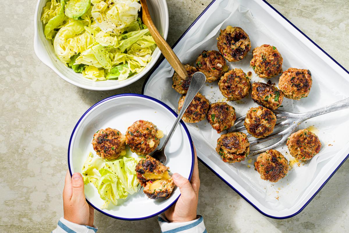 Boulettes de viande et raclette - Recette | little FOOBY