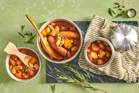 Cassoulet mit Wienerli