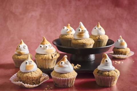Little ghost muffins