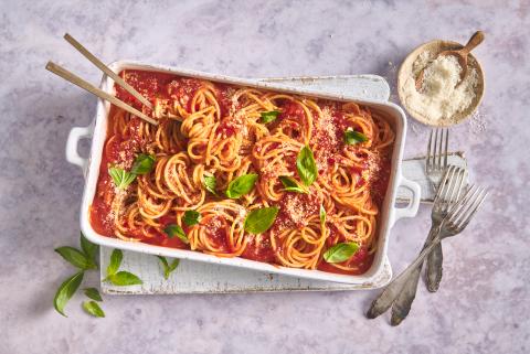 Spaghetti all'arrabbiata