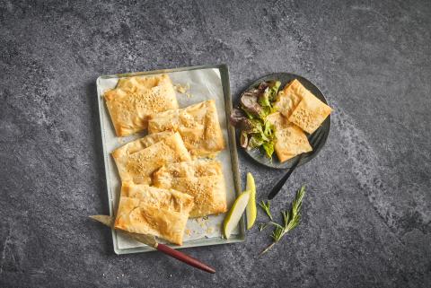 Fagottini di pere e formaggio