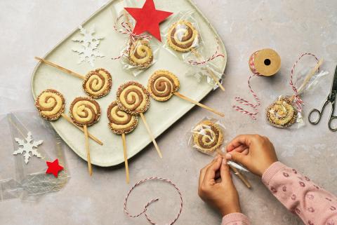 Biscotti Lollipop di Natale