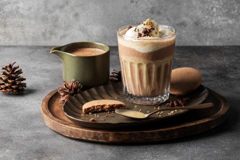 Cioccolata calda alla tahina