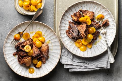 Kaiserschmarrn mit Mirabellen