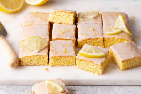 Zitronen-Brownies