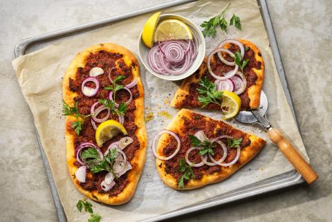 Veganes Lahmacun