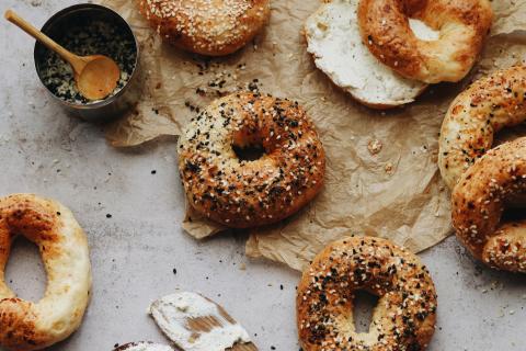 Protein bagels