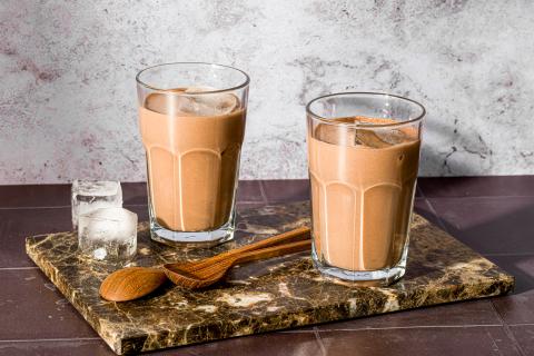 Boisson protéinée à la banane