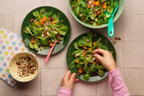 Doucette à la courge et sauce à l'orange