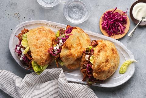 Mushroom doner kebab