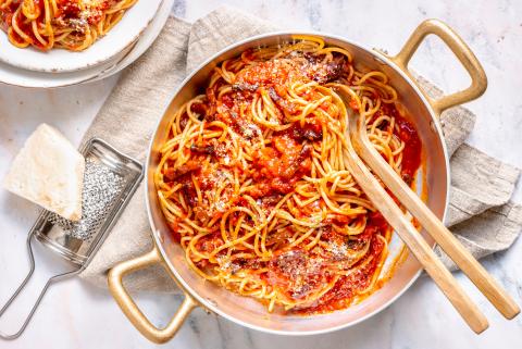 Spaghetti all'amatriciana