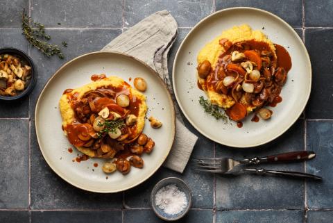 Vegane Pilz-Bourguignon 