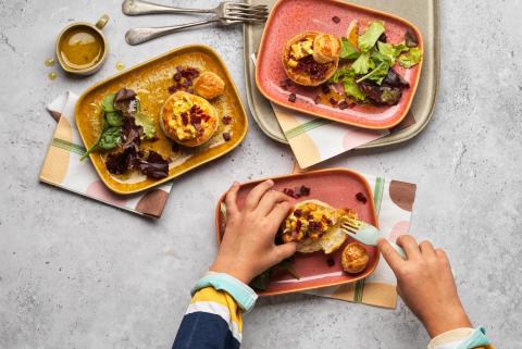 Vol-au-vent con zucca