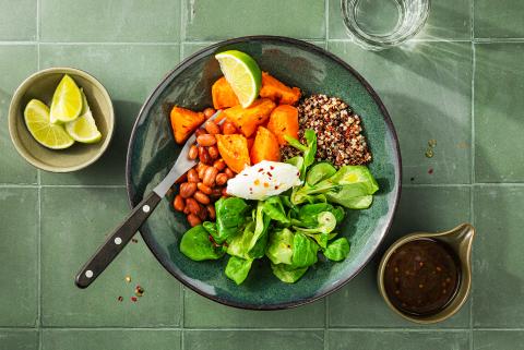 Quinoa-Süsskartoffel-Bowls