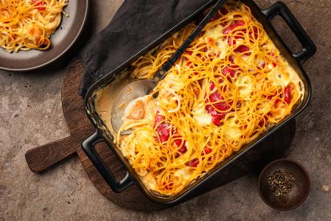 Negresco (Brasilianischer Poulet-Pasta Bake)