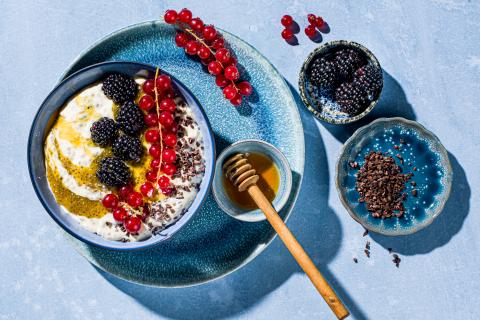 Bowl au lassi et au graines de chia