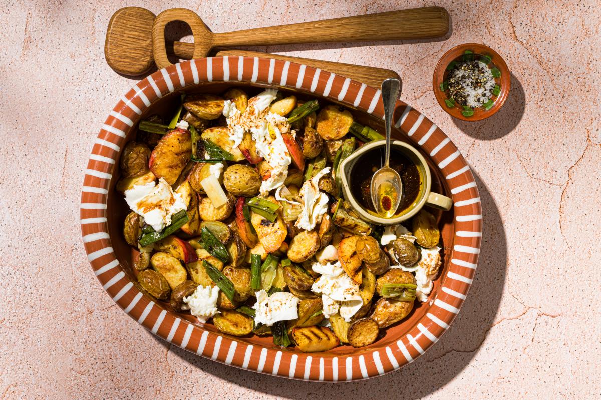 Kartoffelsalat mit Pfirsichen - Rezepte | fooby.ch