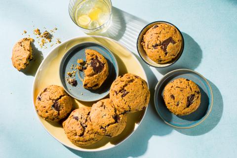 Schokoladen-Mais-Cookies