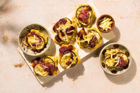 Polenta-Pizzette
