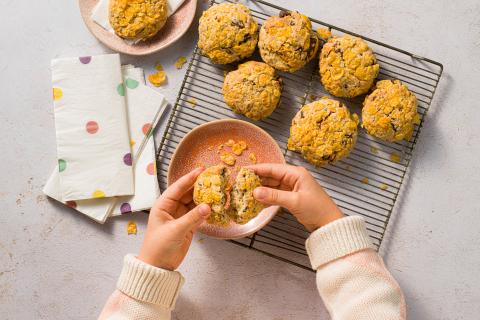 Cornflakes-Schokoladen-Cookies