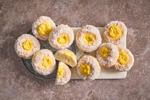 Norwegische Puddingbrötchen (Skolebrød)