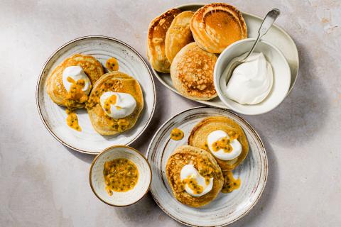 Pancakes à la cardamome