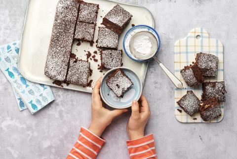 Linsen-Brownie