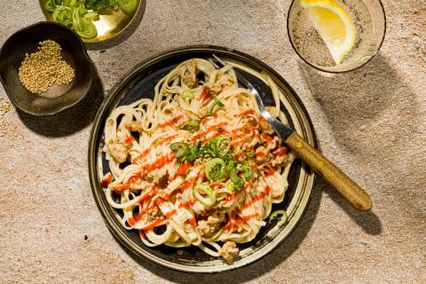 Creamy Spicy Noodles