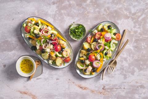 Mediterraner Kartoffelsalat