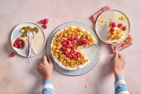 Cornflakes-Cheesecake